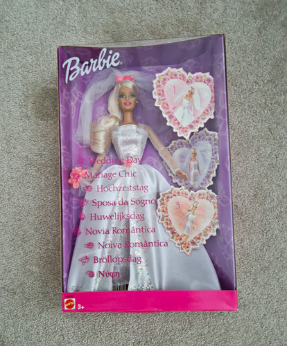 Barbie wedding day bride - day,