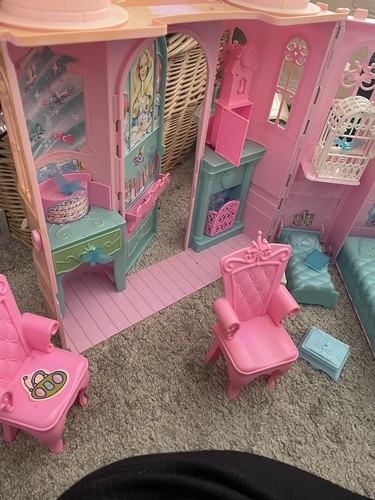 Swan lake barbie castle - swan,